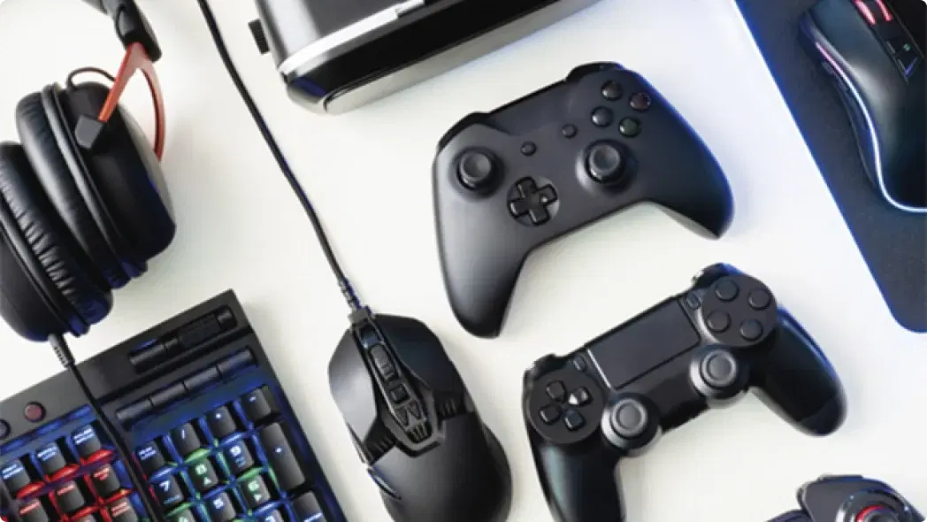 ゲーム機が置いてある様子