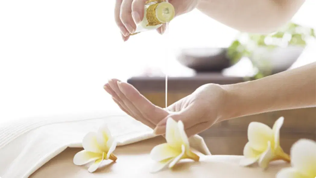 エステをしている様子