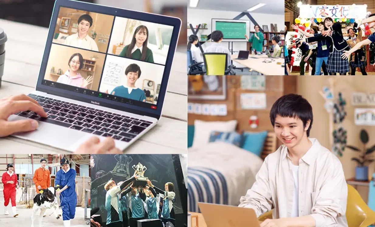 N高文化祭や授業の様子