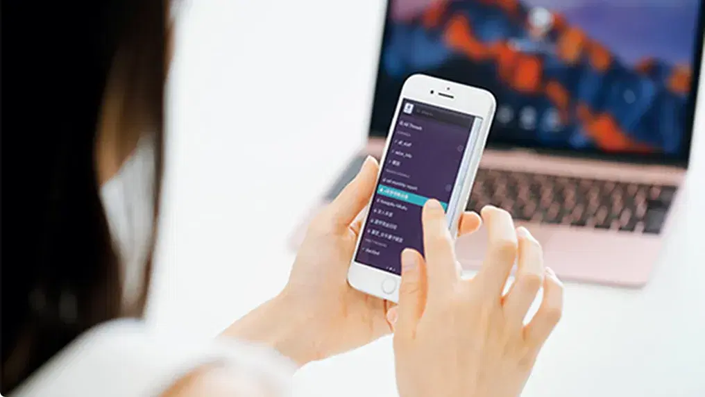 Operating on a smartphone