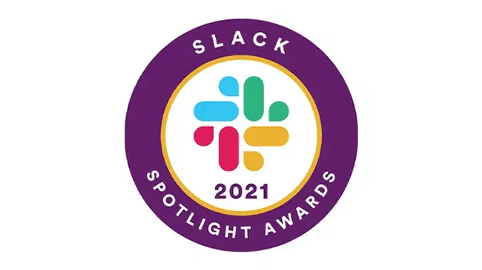 Slack Spotlight Awards 2021のロゴ