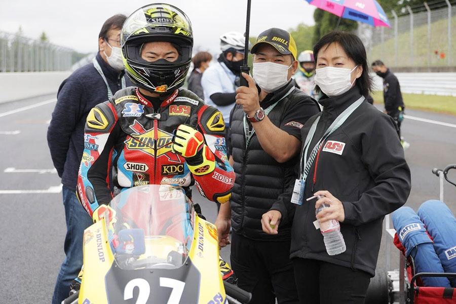 上江洲葵要さん　MFJ全日本ロードレース選手権 第3戦　Cクラス1位・総合14位