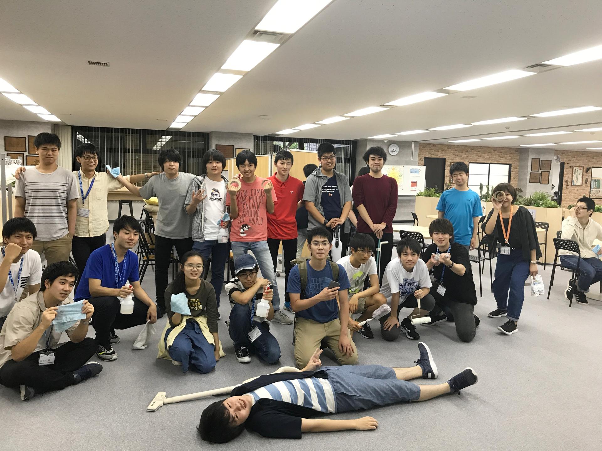キャンパスの活動紹介　美化委員「cleaN」発足