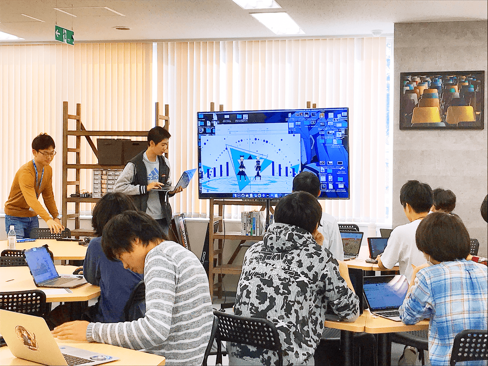 柏キャンパスの新しい企画「プログラミング進捗発表会」