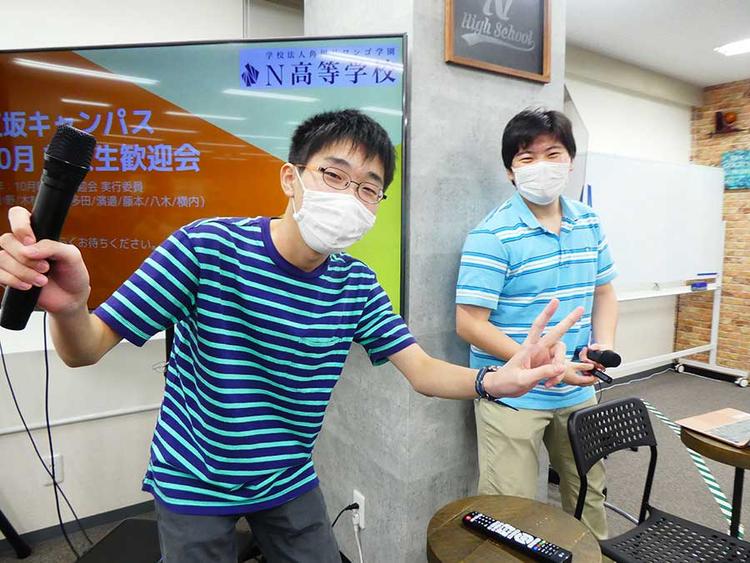 ようこそ江坂キャンパスへ！新しい仲間を在校生が考えたゲームで歓迎のサムネイル