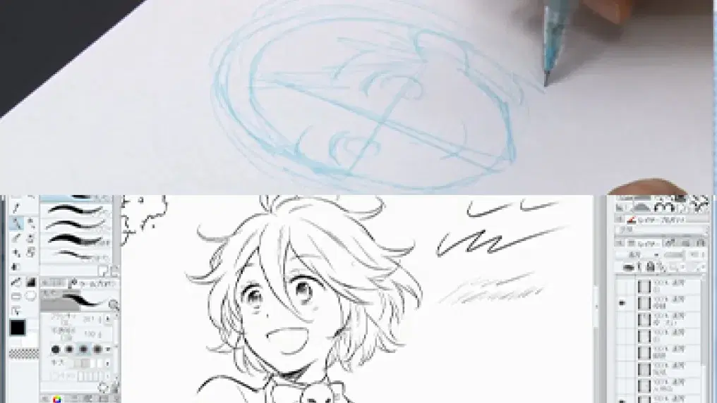 コミックの原画