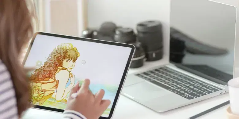 女の子のイラスト