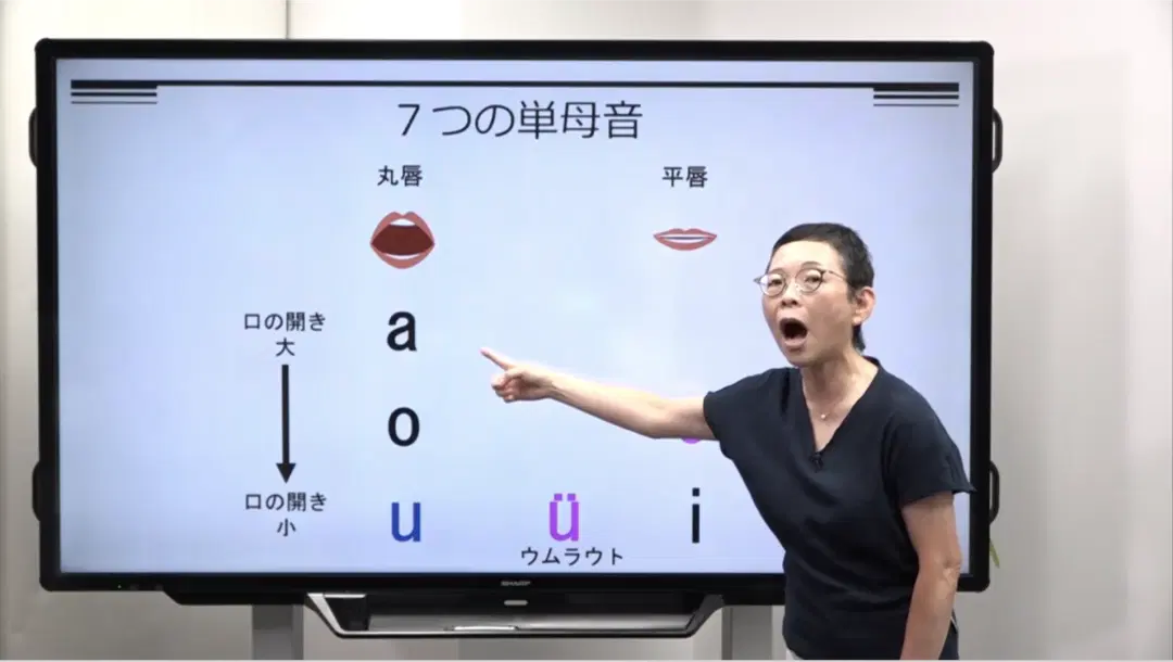 中国語の発音の授業