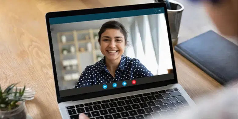 オンライン留学の様子