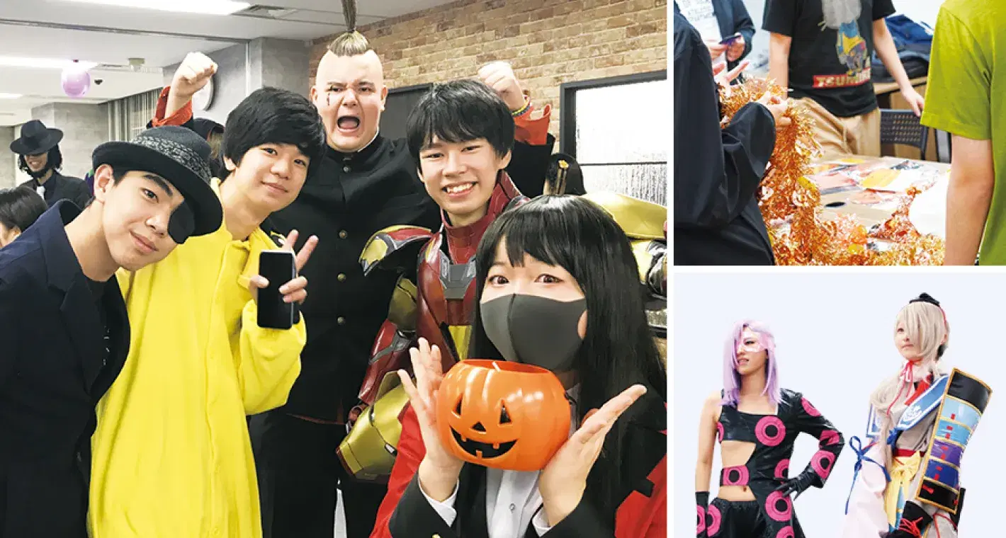 ハロウィンの様子