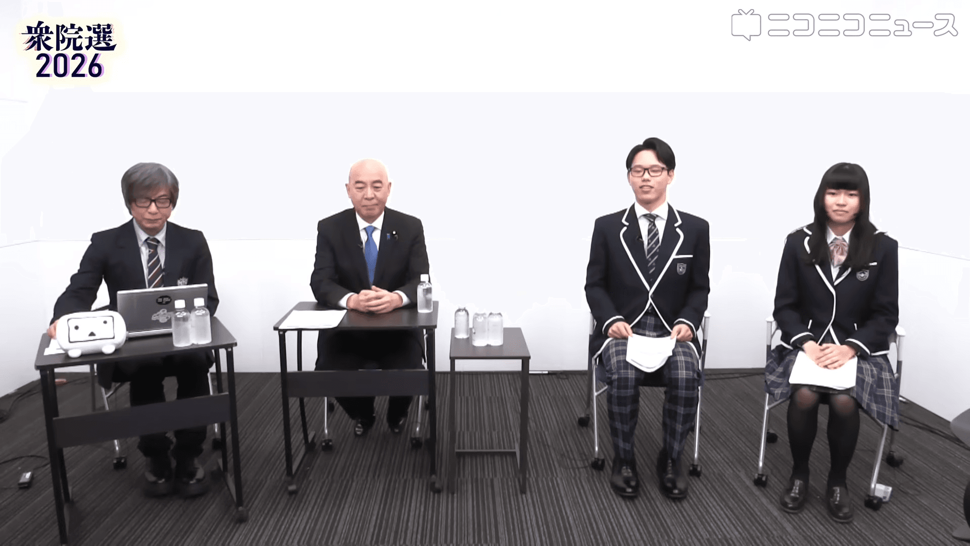 【衆院選】N高政治部の高校生が党首インタビューに参加<br>日本保守党 百田尚樹代表に質問