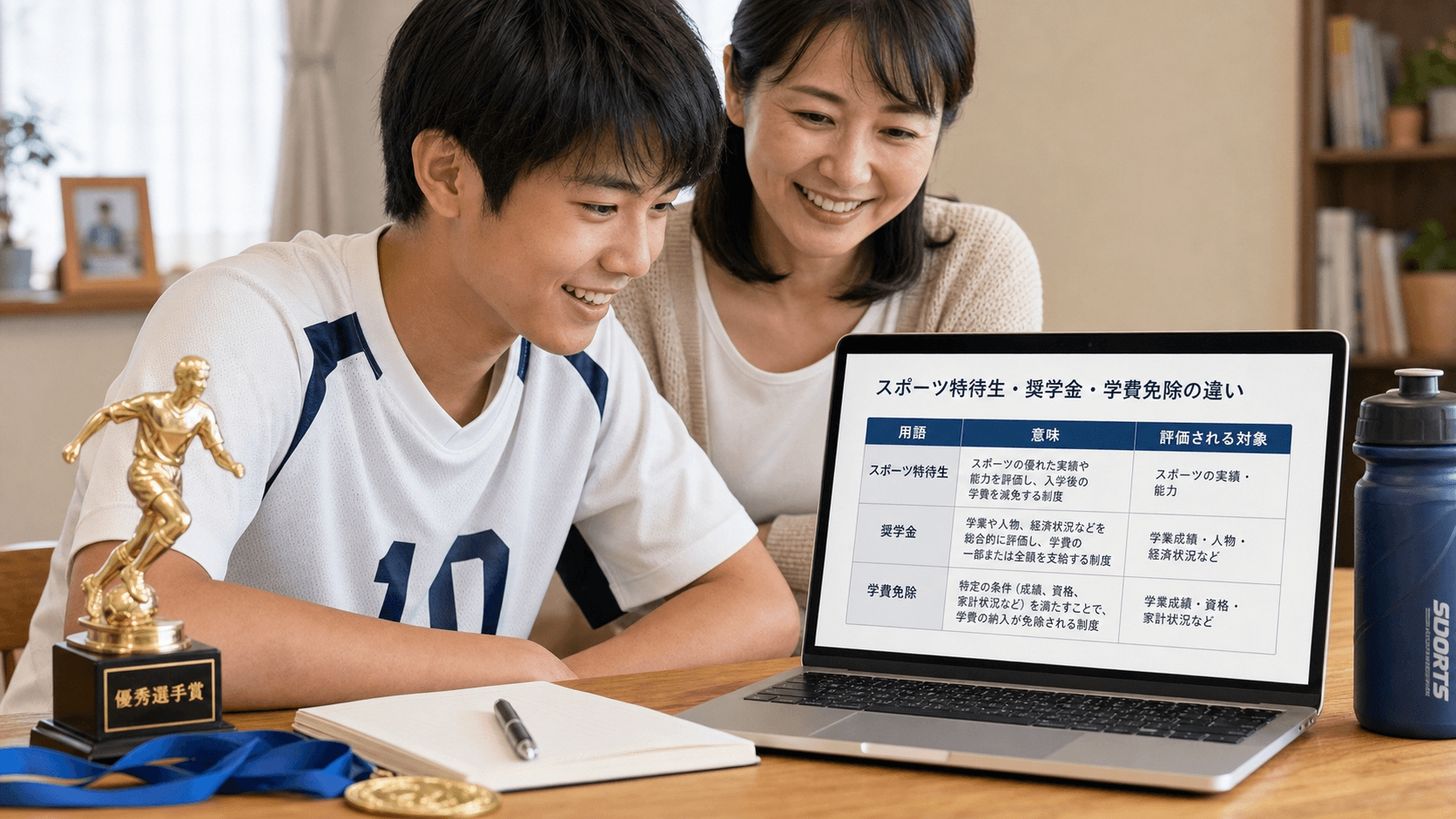 スポーツ特待生の条件とは?<br>高校選びで後悔しないためのチェックポイント