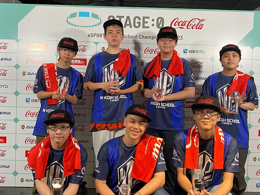 eスポーツ部<br />「Coca-Cola STAGE:0 eSPORTS High-School Championship 2023」 <br />オーバーウォッチ2部門で優勝<br />初代王者の座を勝ち取る