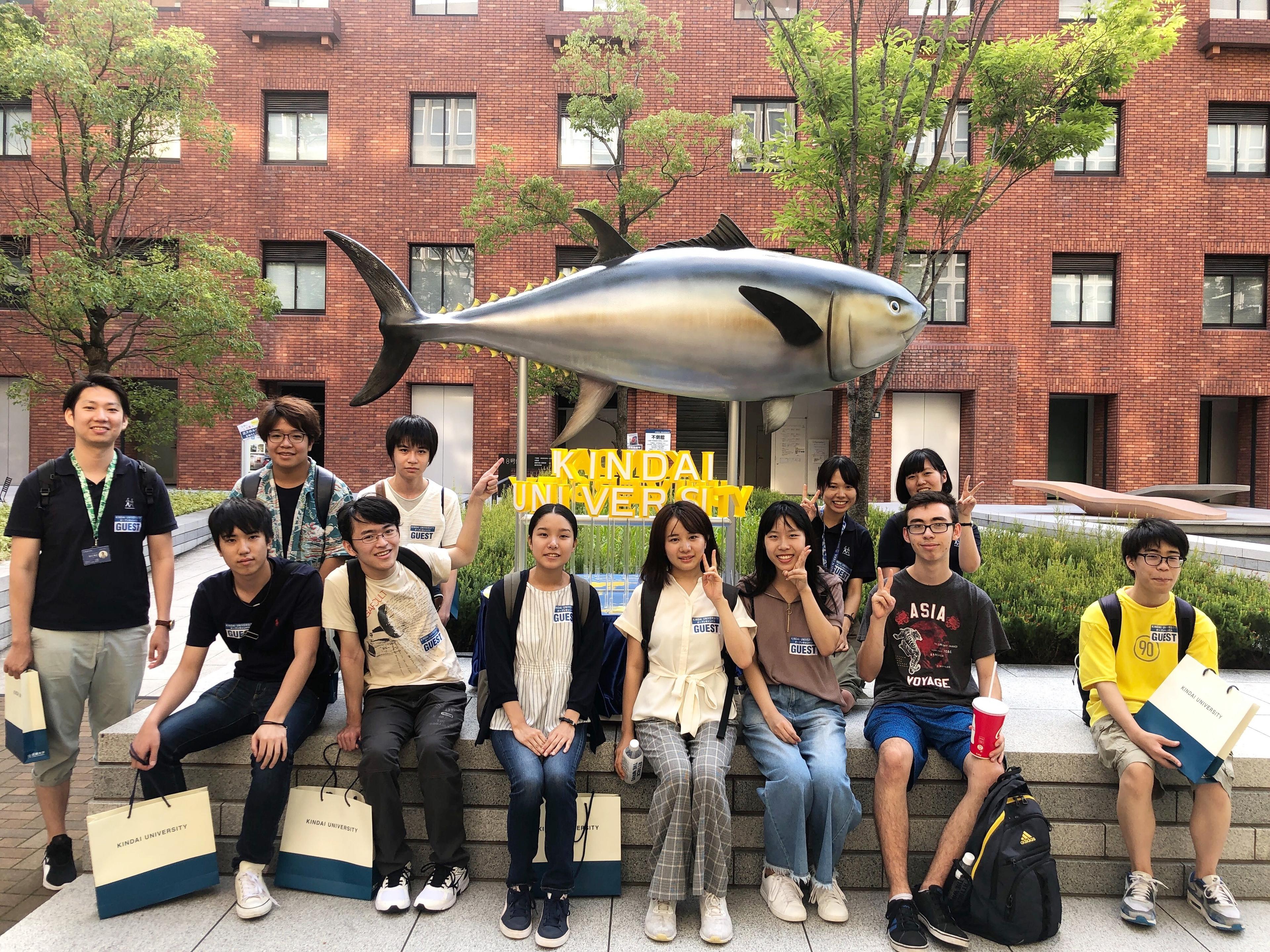 近畿大学 オープンキャンパスツアーを実施しました