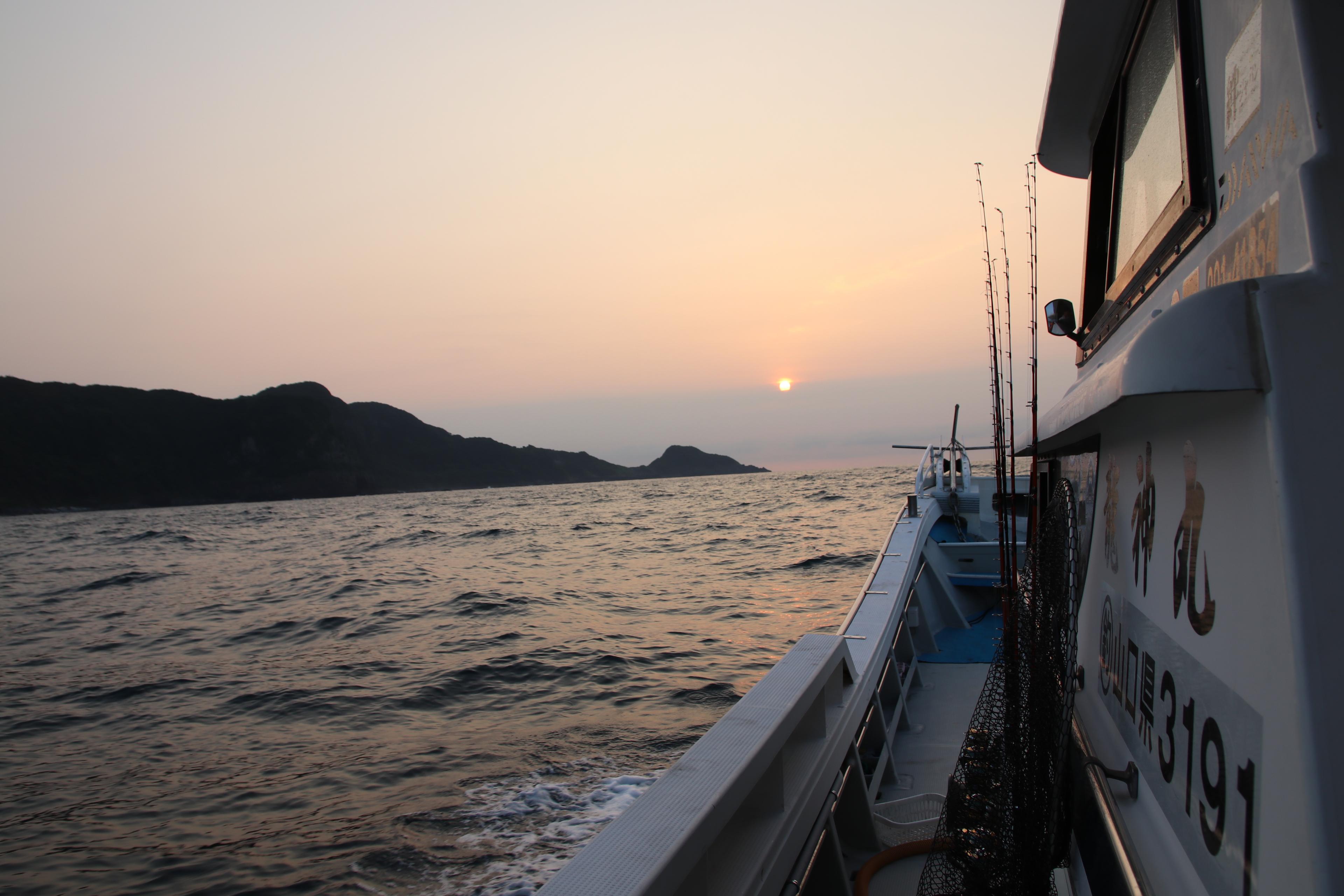 【職業体験】山口県長門市にイカ釣り漁体験に行ってきました