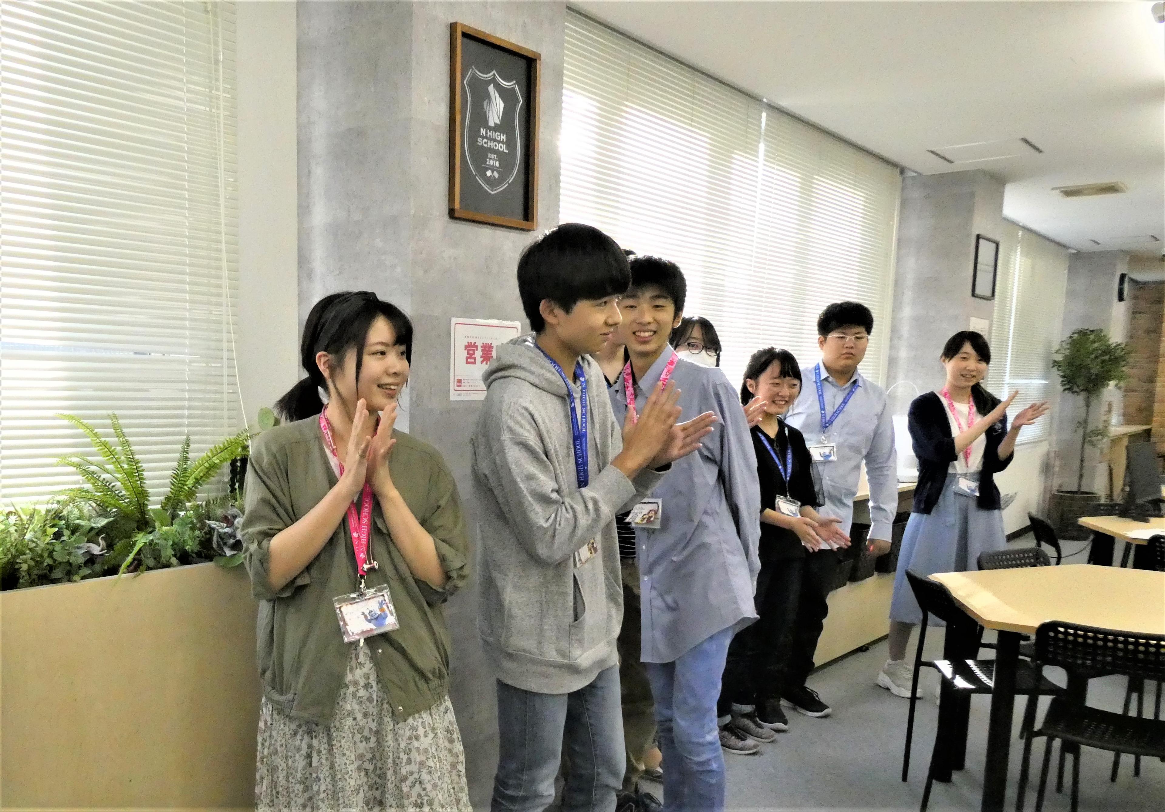 【新入生歓迎会】4人の新入生を迎えた仙台キャンパス