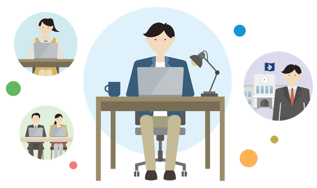 コースのイラスト